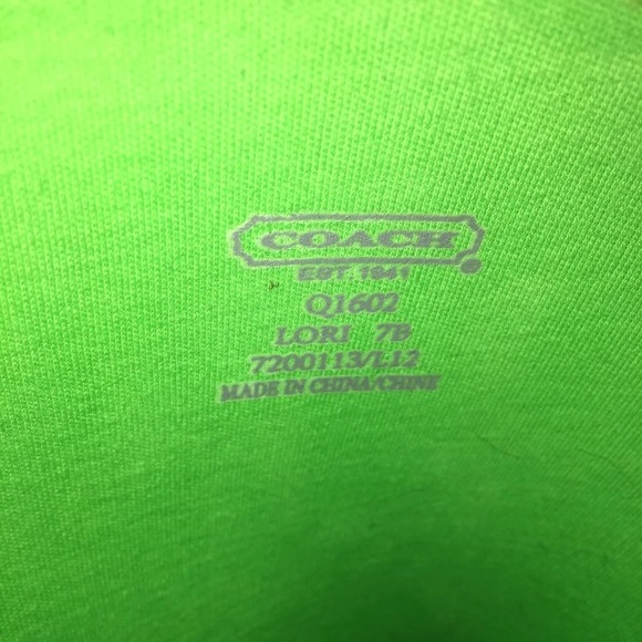 COACH ' LORI' Rain Boots 7B - Picture 6 of 8